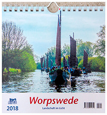 Postkartenkalender Worpswede 2018