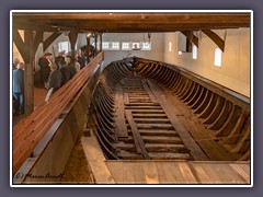 Historische Schute im Torfkahnmusesum Osterholz