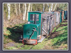 Museumsbahn im Torfwerk Huvenhoopsmoor