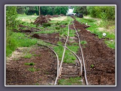 Rangierbahnhof im Wald