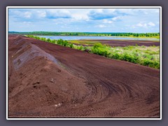 Torffabbau-Landschaft