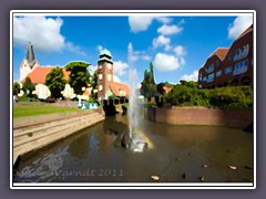 Der Marktplatz in Osterholz Scharmbeck