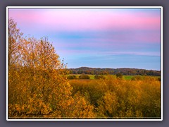 Herbstlicher Blick auf den Weyerberg