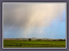 Unwetter über dem Berg