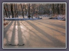 Bredbeck - Winterliche Parkansichten