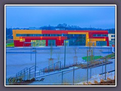 Campus - Blaue Stunde auf dem Campus