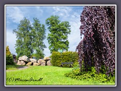 Das Hünengrab -  Kreuzung Am Hünenstein - Osterholzer Str