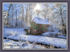 Garlstedt - Brockmannsmühlen - im Winterglanz