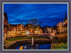 Marktplatz - Im Licht der blauen Stunde