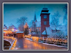 Marktplatz - Osterholz Scharmbeck - weihnachtliches Ambiente