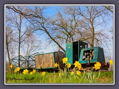 Ortschaft Teufelsmoor - historische Torfbahn