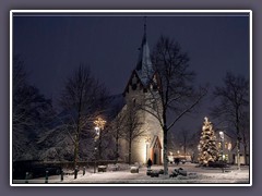 Osterholz Scharmbeck - Die Willehadi Kirche im Schnee