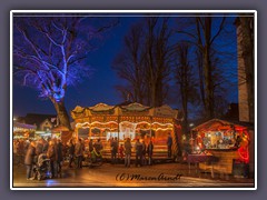 Hambergen - Weihnachtsmarkt vor der St Cosmae- & Damiani-Kirche