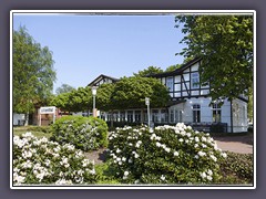 Lilienthal - Frühling am Jan Reiners Bahnhof in Lilienthal