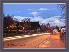 Ritterhude - Die Riesstrasse in Ritterhude benannt nach den Ritterhuder Architekten Gebr Riess