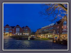 Osterholz Scharmbeck - der Marktplatz mit Schlauchturm