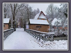 Osterholz Scharmbeck - Gut Sandbeck im Schnee