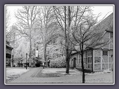 Osterholz Scharmbeck - Gut Sandbeck Schwarzweiss