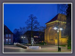 Osterholz Scharmbeck - Klosterplatz mit Klosterkirche