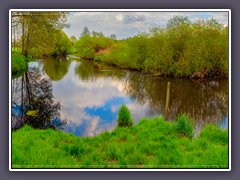 Teufelsmoor - Zufluss Hamme Oste Kanal in die Hamme