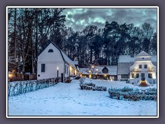 Worpswede - Winterlicht - der Barkenhoff