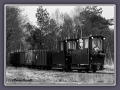 Die Torfbahn im Huvenhoopsmoor fährt nicht mehr