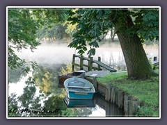 Hammefeeling - Boot bei Melchers Hütte