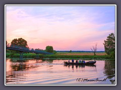 Hammefeeling - in den Sonnenuntergang fahren