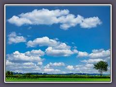 Hoher Himmel - an der Hamme