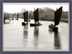 Boote auf der Wümme