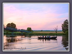 Sonnenuntergang an der Hamme