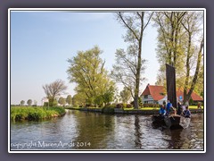 Vorbei an Tietjens Hütte und dem Osterholzer Hafenkanal