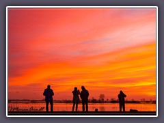 Tropischer Himmel über dem Teufelsmoor