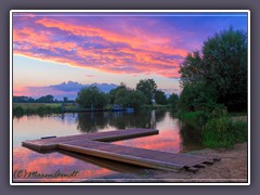 Badestrand an der Hamme