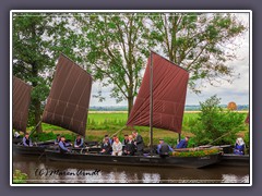 Torfkahn Gottesdienst bei Neu Helgoland